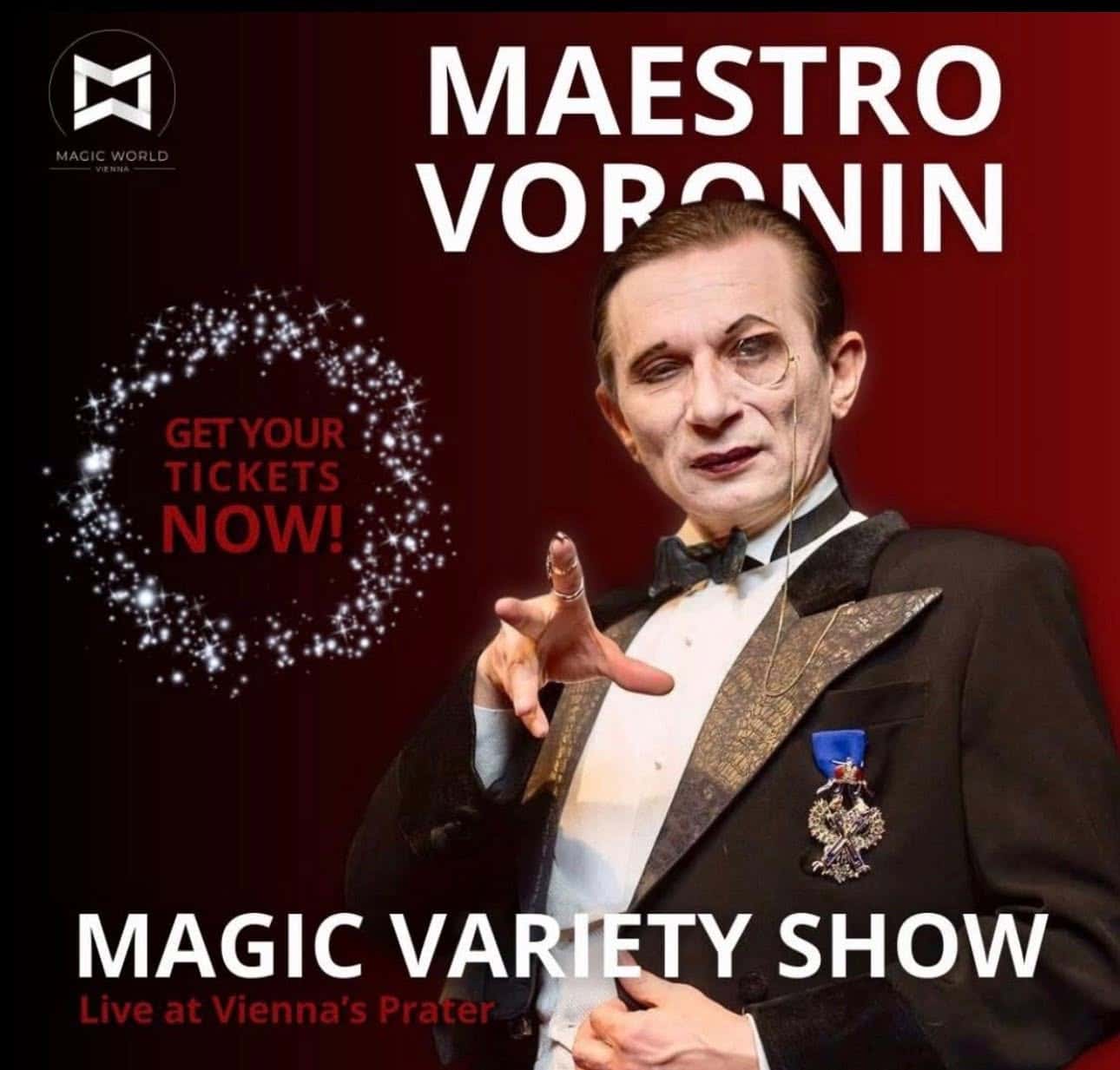 Maestro Voronin zu Besuch im Circus- & Clownmuseum Wien