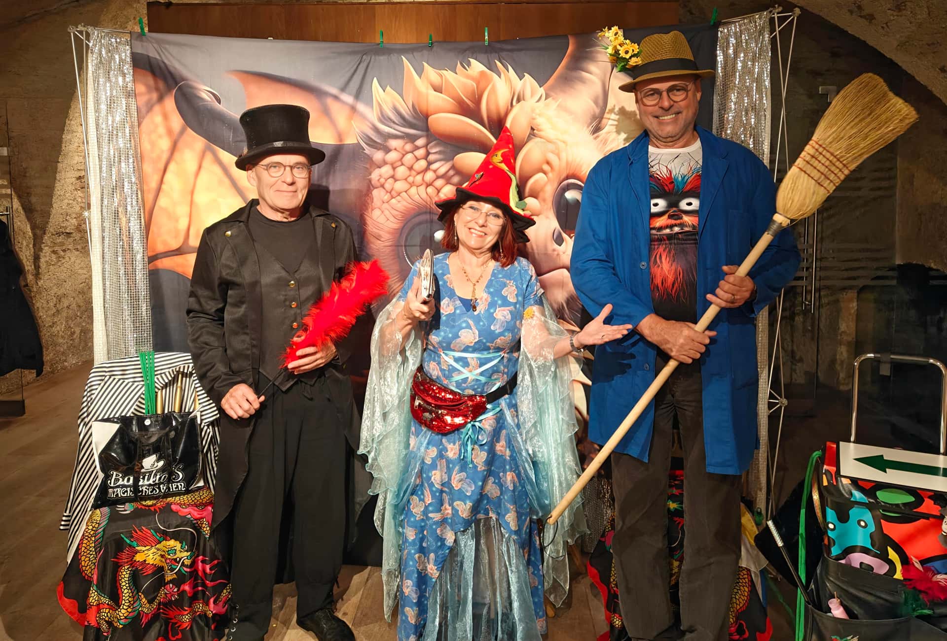 Magische Drachenzaubershow