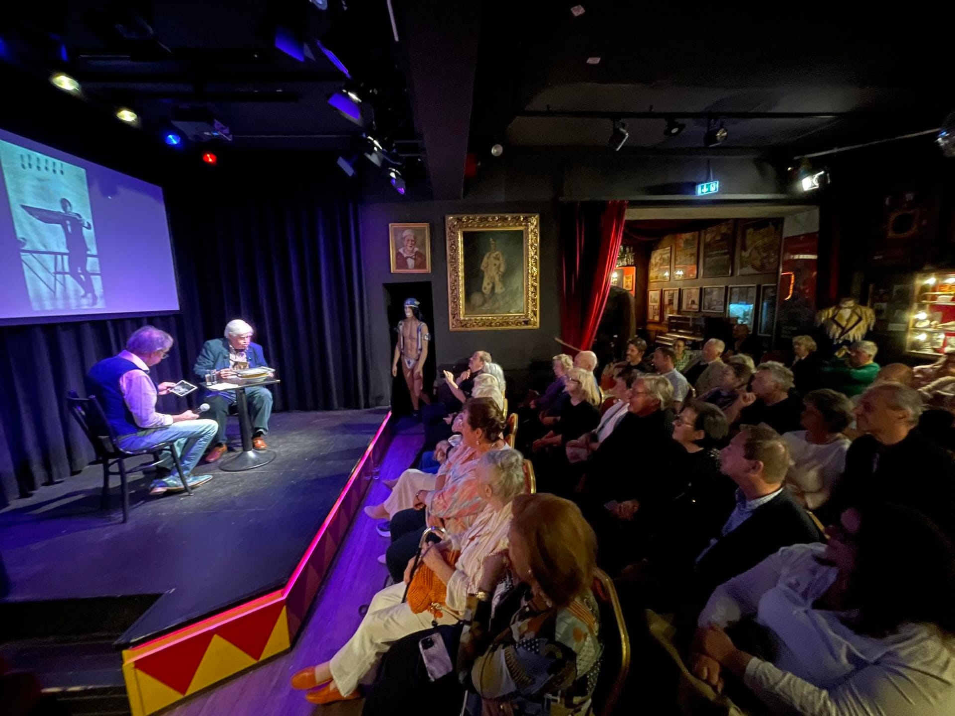 Artistenstammtisch mit Erich Brenn
